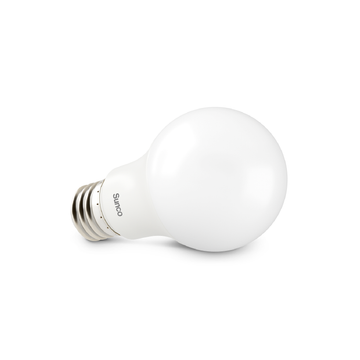 Suitable for most light fixtures with its standard E26 base, the Sunco A19 3W LED Bulb is safe for home or museum artwork as it emits no UV. Use it in your bedroom, kitchen, hallway, living area, in table lamps, showcases, office desk lamps, bathroom lighting, any interior light fixture with an E26 socket. Offers dimming from 100%-10% for adjustable light settings. This 3W LED is a 25W equivalent, which means it a great LED replacement bulb for your power-hungry incandescent and halogen bulbs.